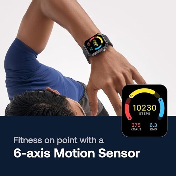 layers anarc smart watch–1.85” amoled octagonal display i stainless steel–designed in london i hisilicon processor i 6 axis motion sensor i precise heart rate & spo2 monitoring i ip68 water resistant