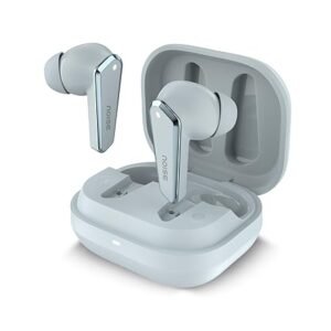 noise buds n1 in ear true wireless earbuds with chrome finish, 40h of playtime, quad mic with enc, ultra low latency(up to 40 ms), instacharge(10 min=120 min), bt v5.3(ice blue)